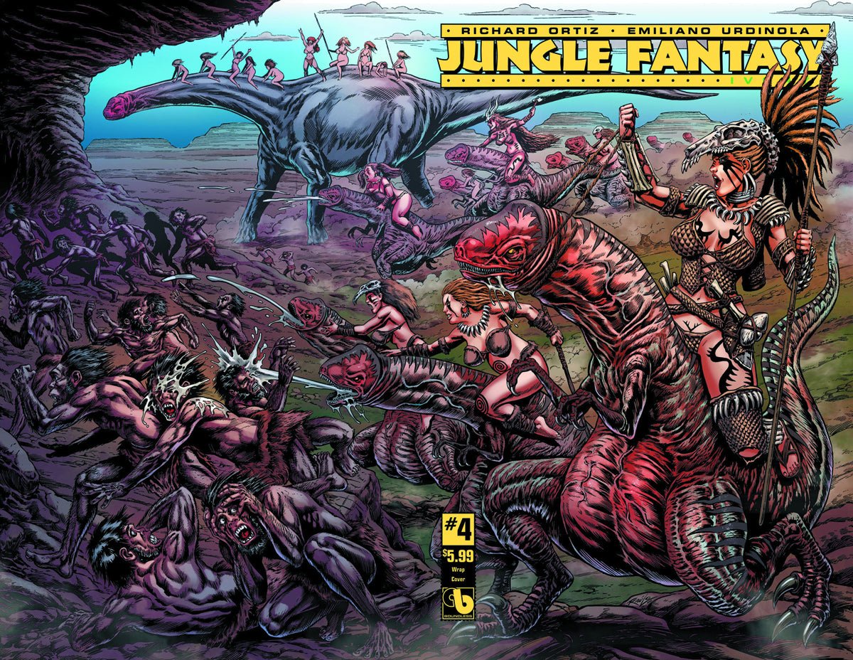 JUNGLE FANTASY IVORY #4 WRAP CVR (O/A) (MR)
