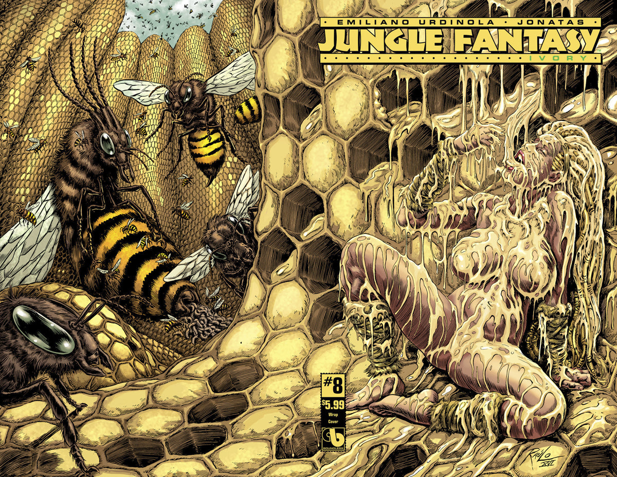 JUNGLE FANTASY IVORY #8 WRAP CVR (O/A) (MR)