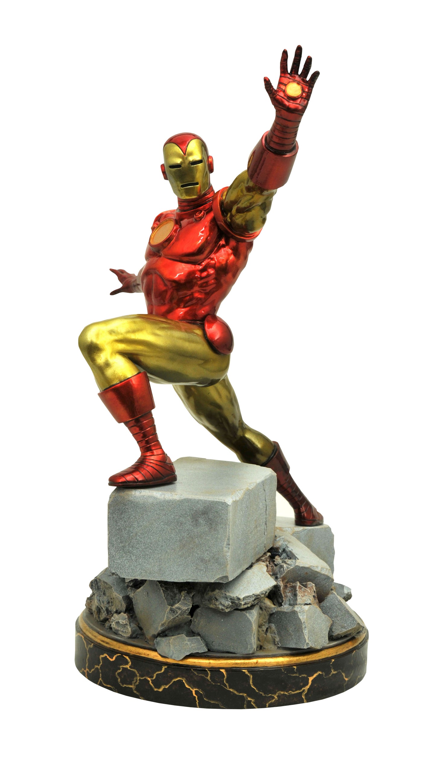 MARVEL PREMIER COLLECTION COMIC CLASSIC IRON MAN STATUE (C: