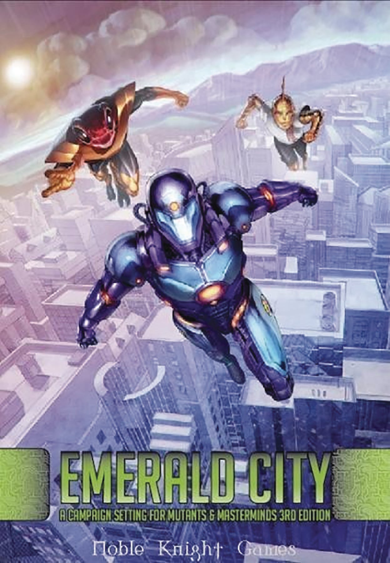 MUTANTS AND MASTERMINDS RPG EMERALD CITY CAMPAIGN TING HC