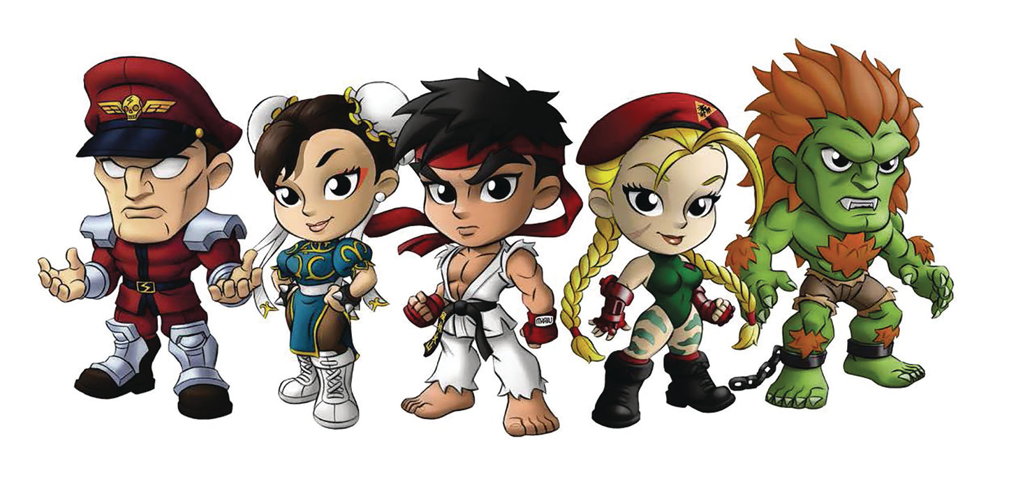 STREET FIGHTER LIL KNOCKOUTS MINI VINYL FIG SER 1 BMB DIS (C