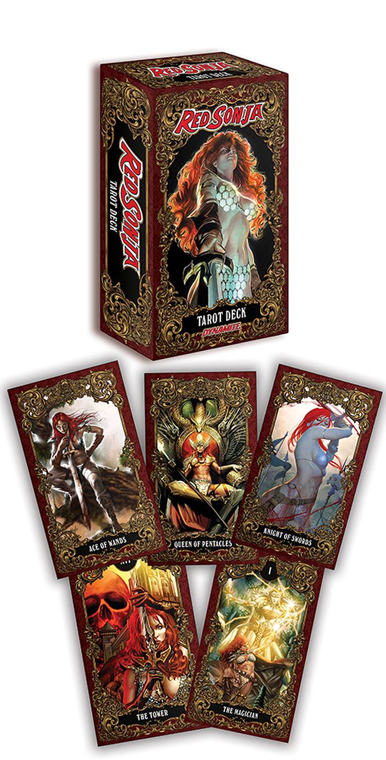 RED SONJA TAROT CARD (C: 0-1-2)