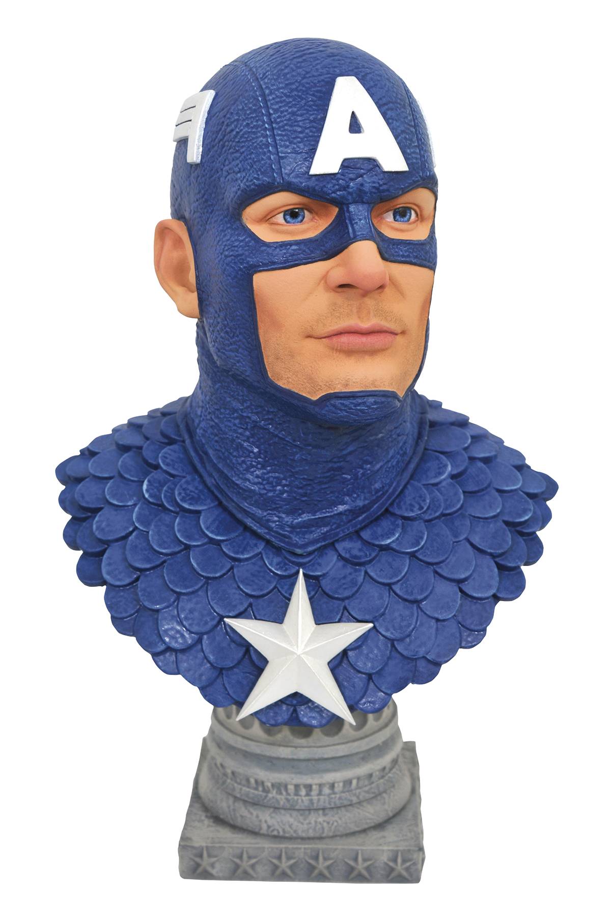 MARVEL LEGENDS IN 3D CAPTAIN AMERICA 1/2 SCALE BUST (C: 1-1-