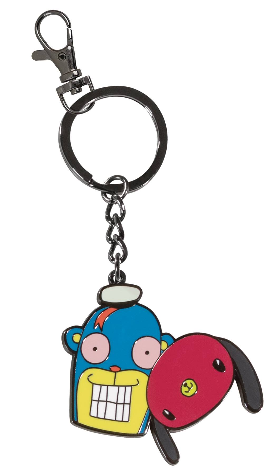 UMBRELLA ACADEMY HAZEL & CHA CHA KEYCHAIN (C: 0-1-2)