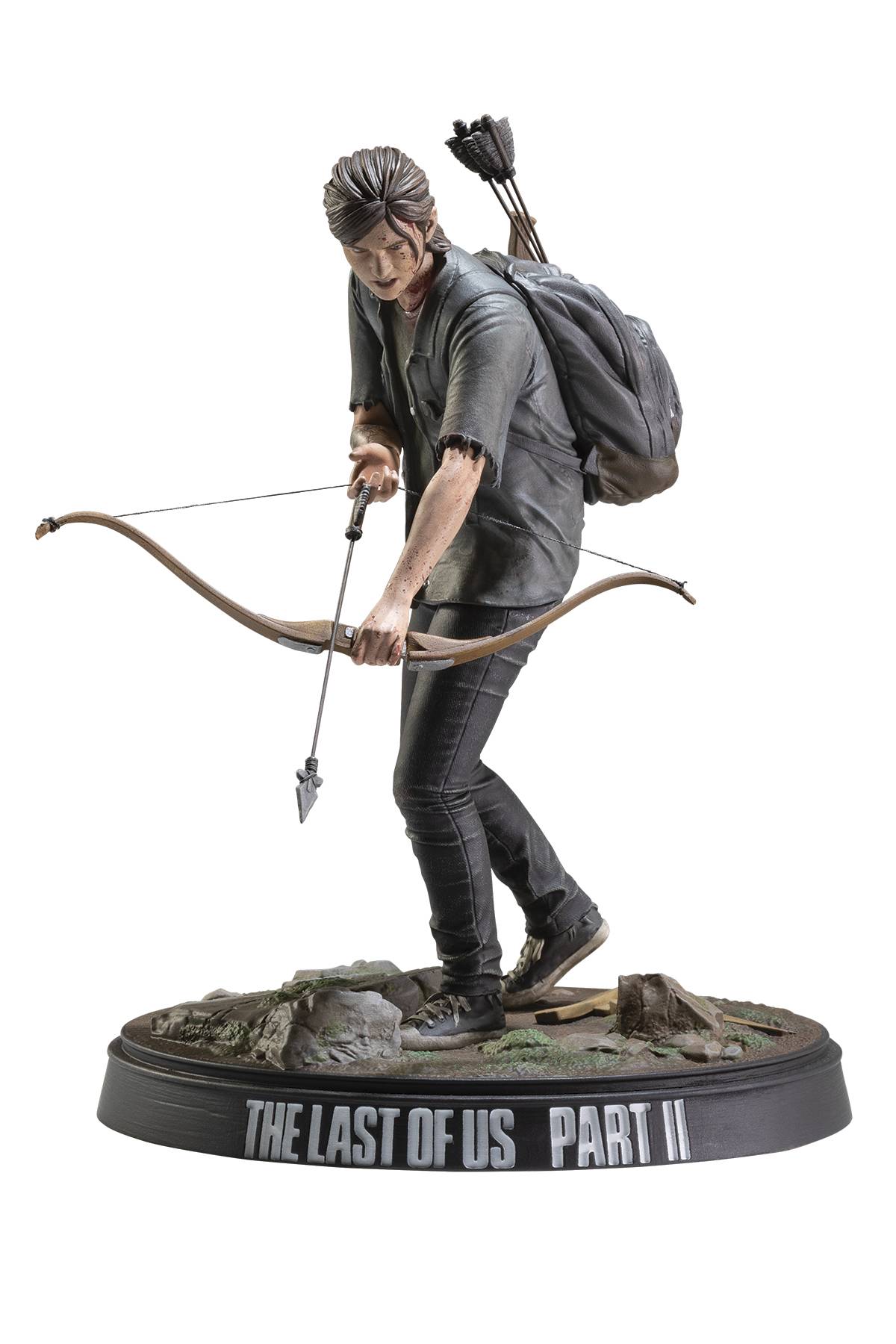 (USE JUL219189) LAST OF US PART 2 ELLIE WITH BOW DLX FIGURE