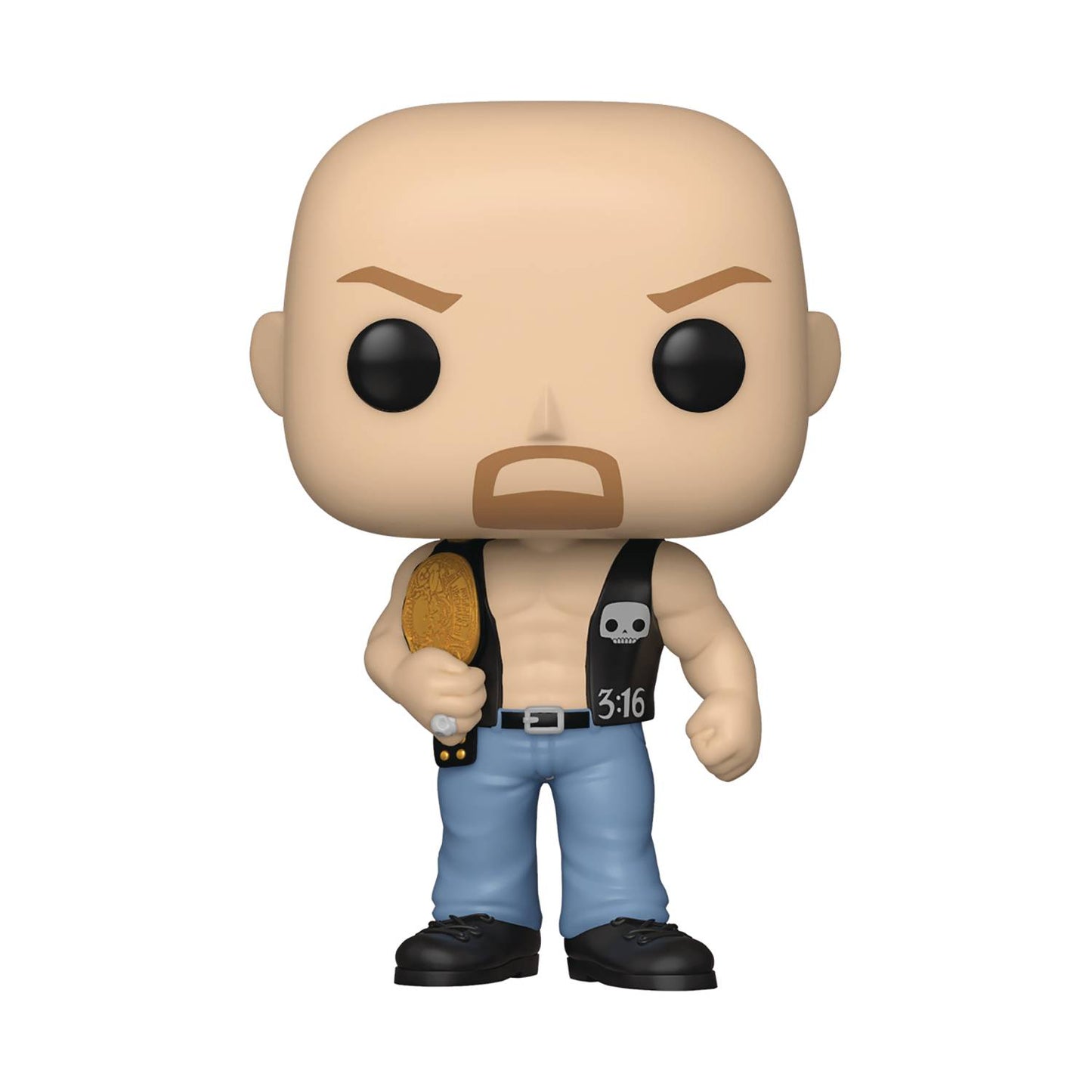 POP WWE SC STEVE AUSTIN W/ BELT VIN FIG (C: 1-1-2)