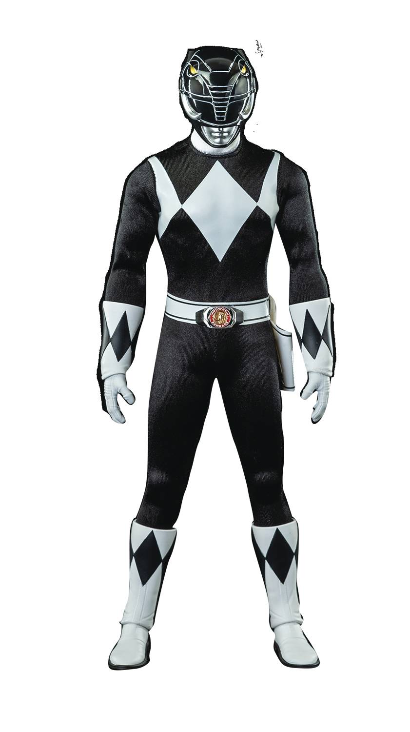 MIGHTY MORPHIN POWER RANGERS BLACK RANGER 1/6 SCALE AF (NET)