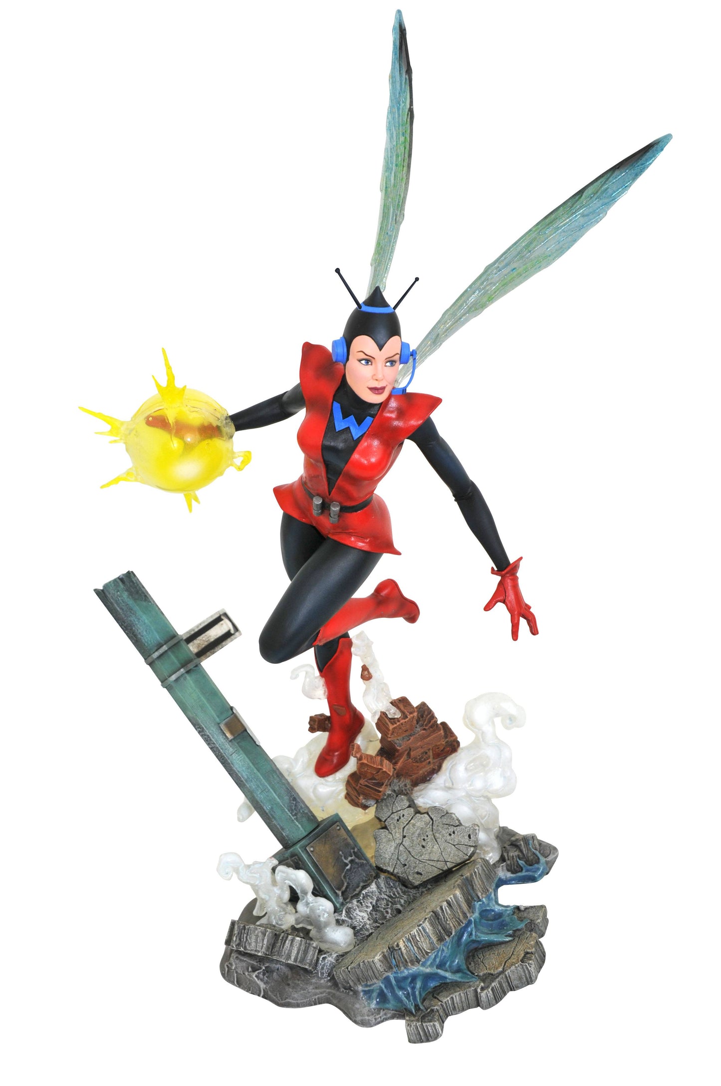 MARVEL GALLERY COMIC WASP PVC STATUE (O/A) (C: 1-1-0)