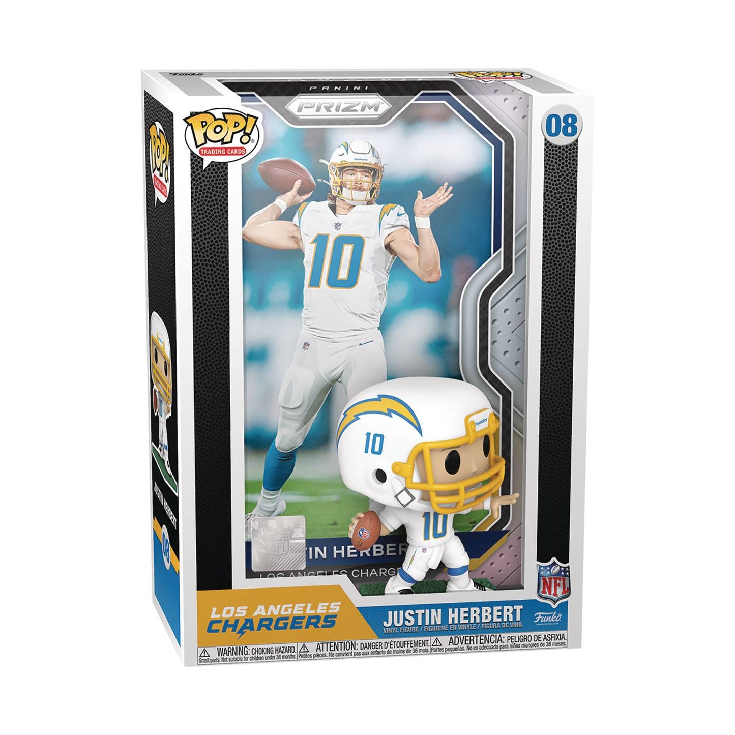 POP TRADING CARDS JUSTIN HERBERT (C: 1-1-1)