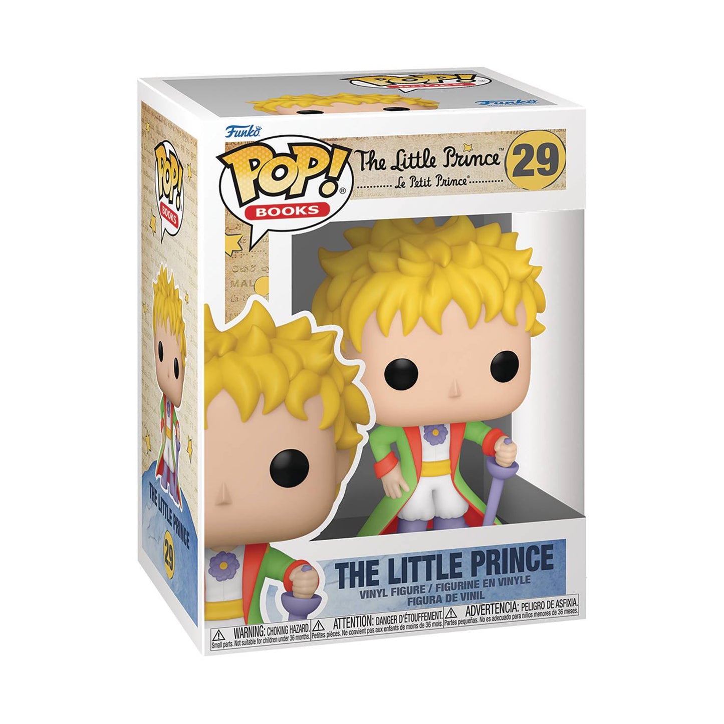 POP BOOKS THE LITTLE PRINCE THE PRINCE VINYL FIG (C: 1-1-2)