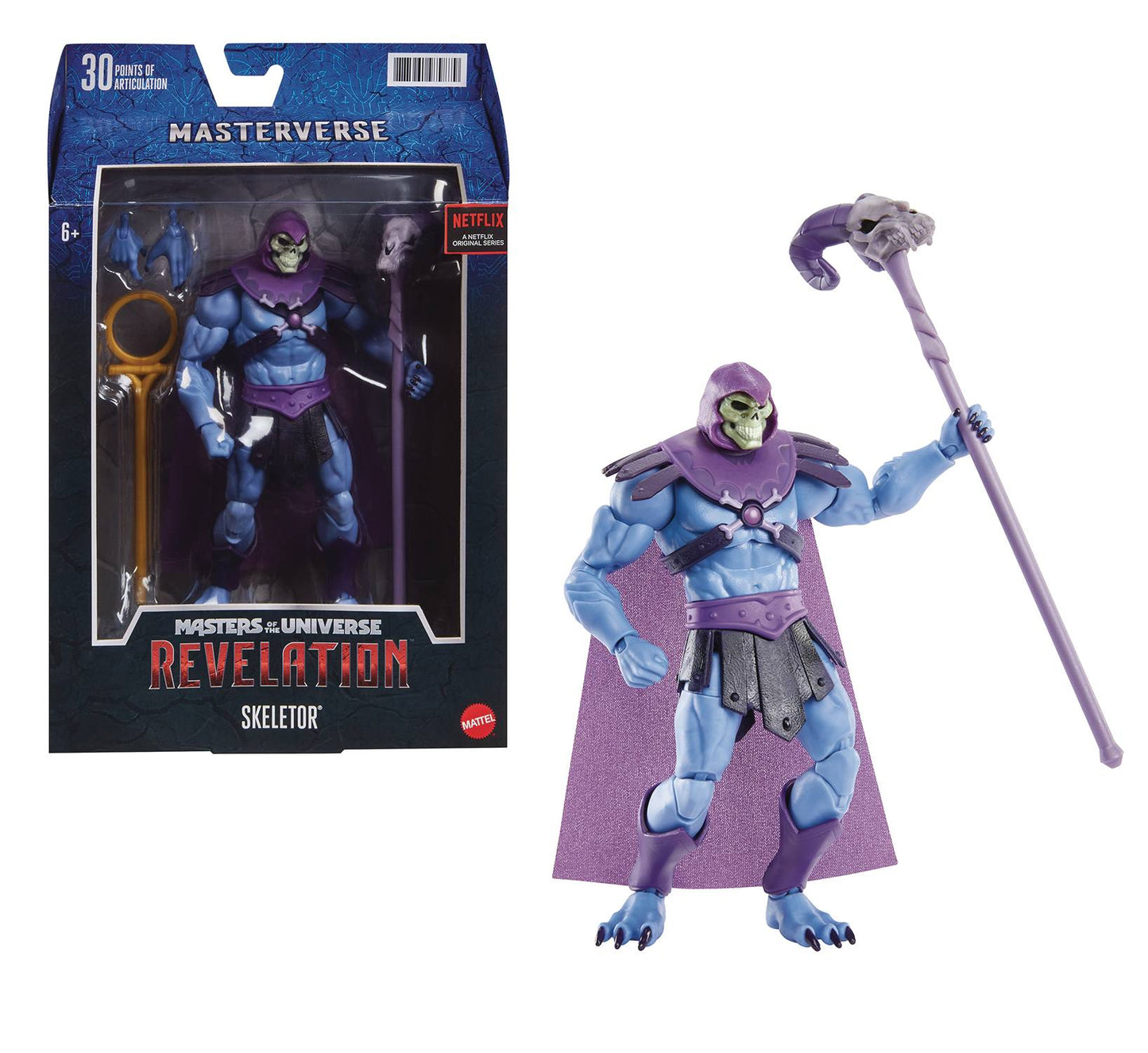 MOTU REVELATION SKELETOR AF CS (NET) (C: 1-1-2)