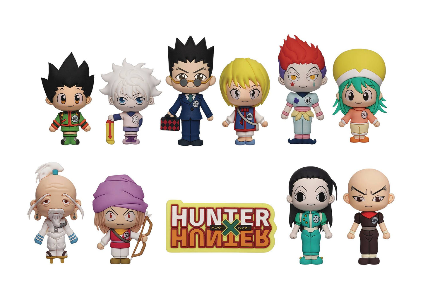 HUNTER X HUNTER SERIES 1 3D FOAM BAG CLIP 24PC BMB DS (C: 1-