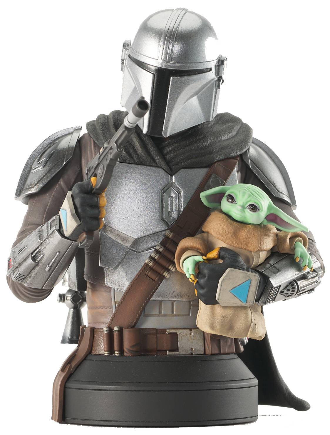 STAR WARS THE MANDALORIAN WITH GROGU PX 1/6 SCALE BUST (C: 1