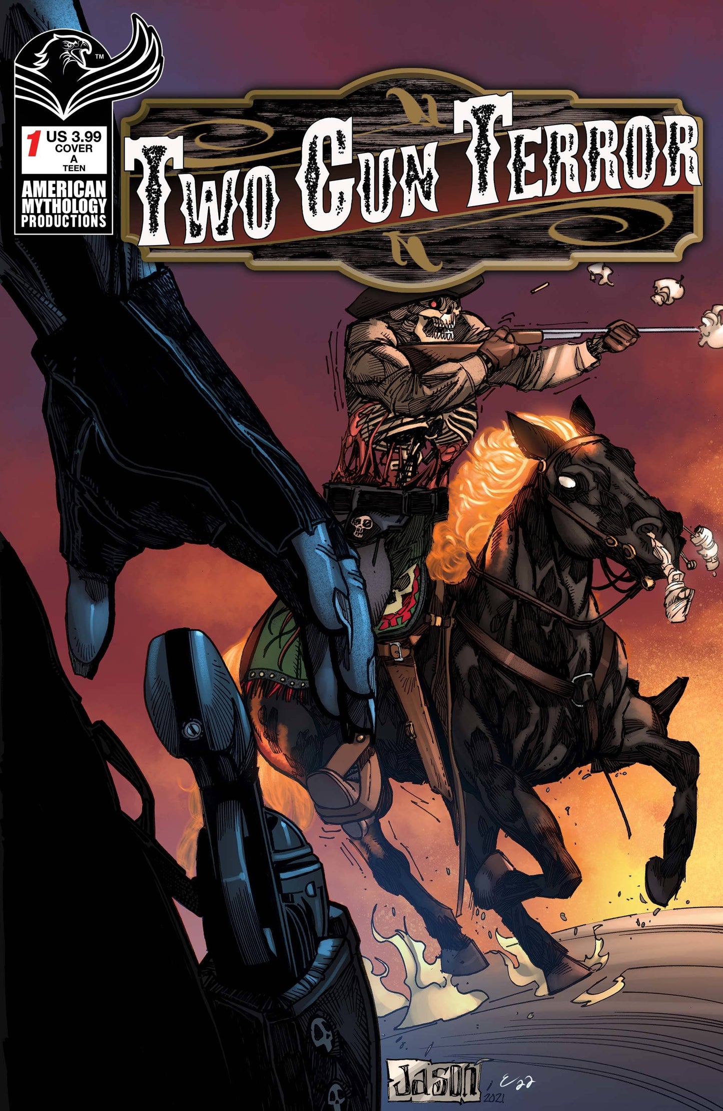 TWO GUN TERROR #1 CVR A CRAIG (O/A)