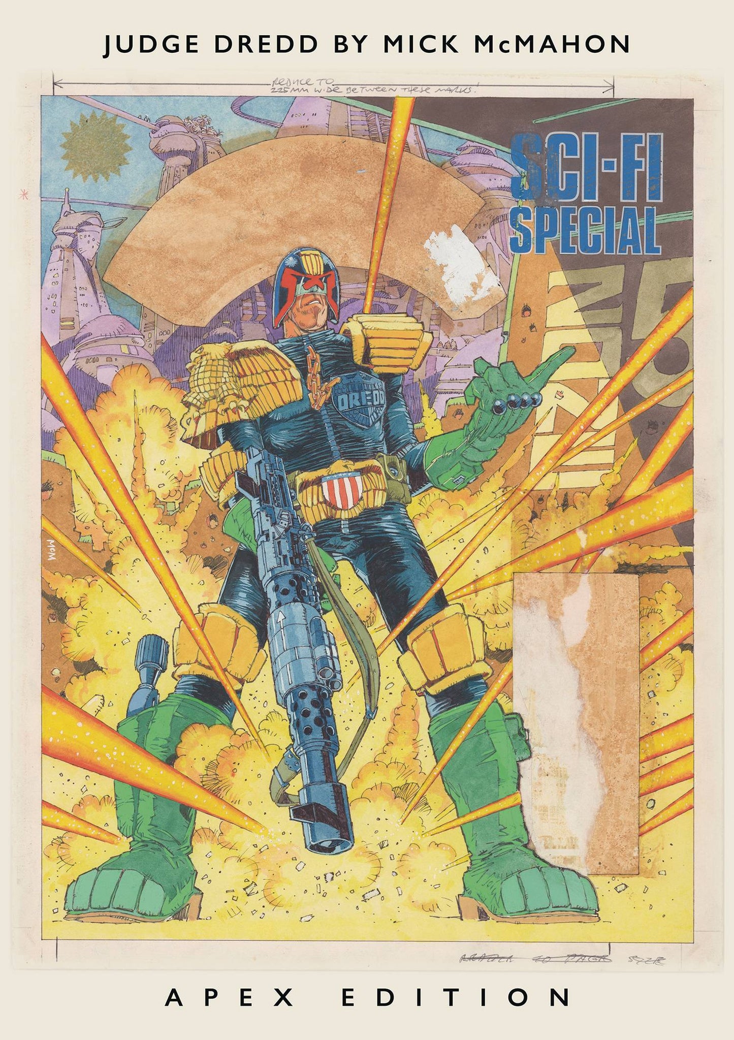 JUDGE DREDD BY MICK MCMAHON HC APEX ED (O/A) (MR) (C: 0-1-2)