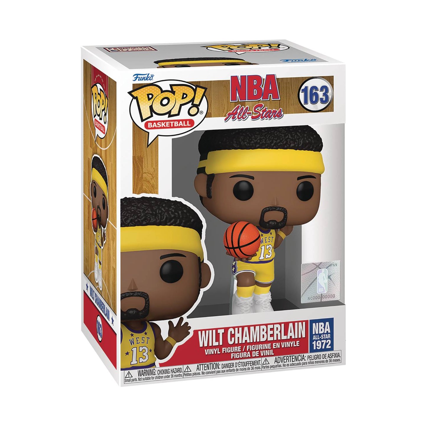 POP NBA LEGENDS WILT CHAMBERLAIN 1973 VINYL FIG (C: 1-1-1)