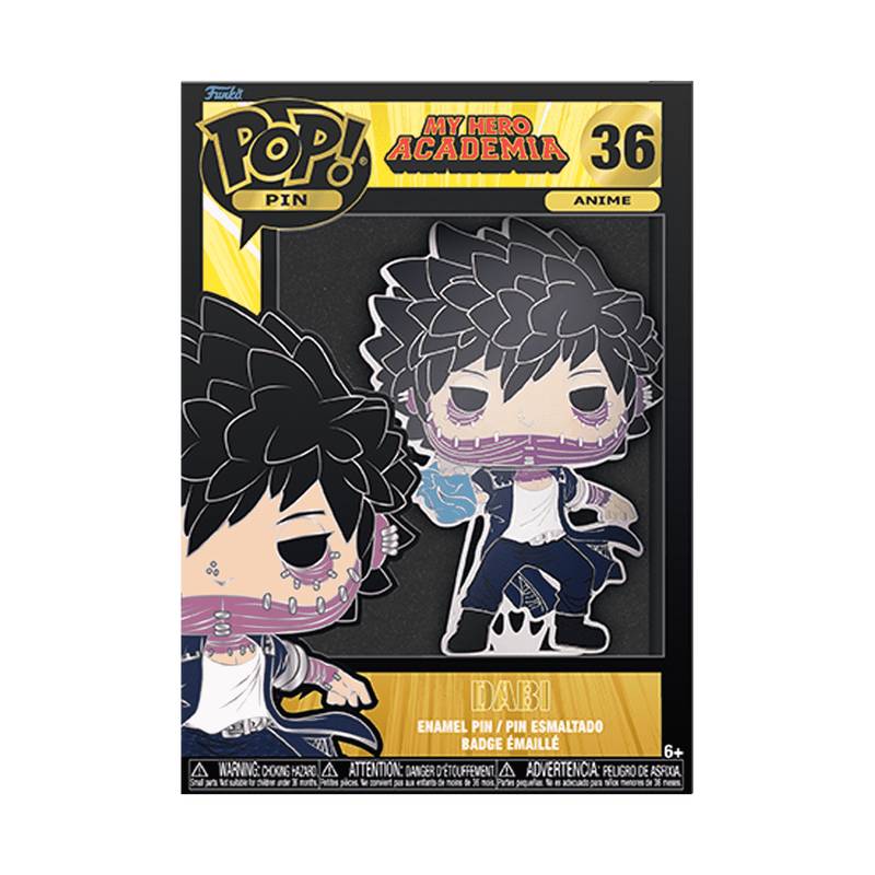 FUNKO LF POP SIZED PIN MY HERO ACADEMIA DABI FS PIN (C: 1-1-