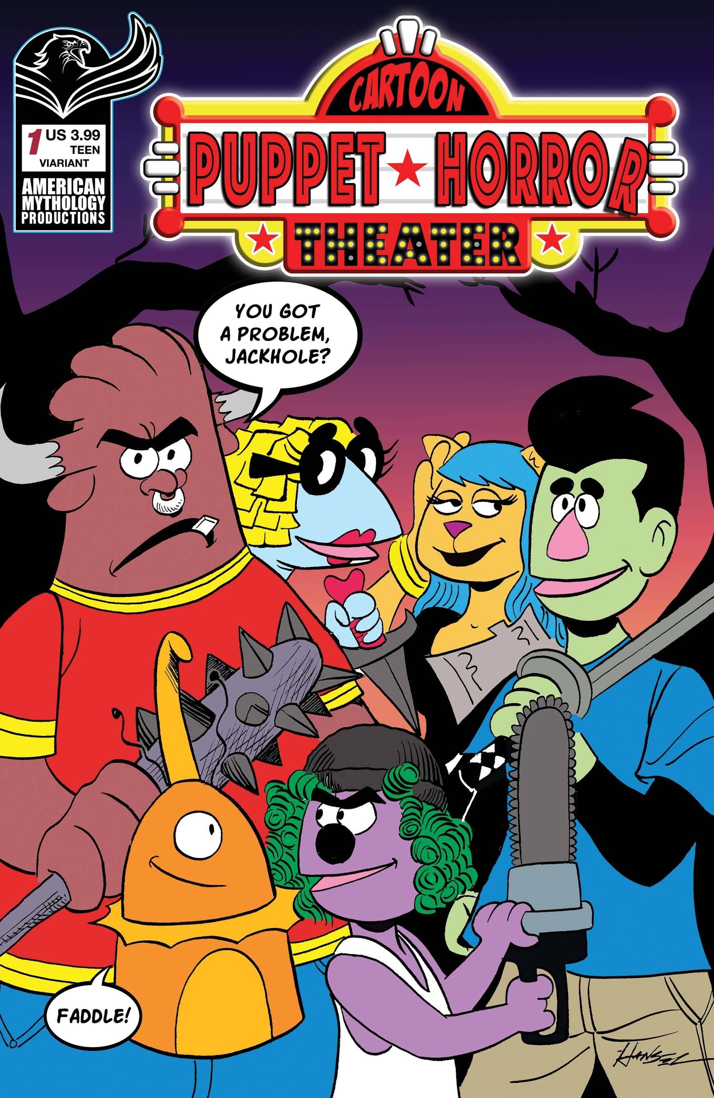 CARTOON PUPPET HORROR THEATER #1 CVR B VICTIMS HANSEL (O/A)