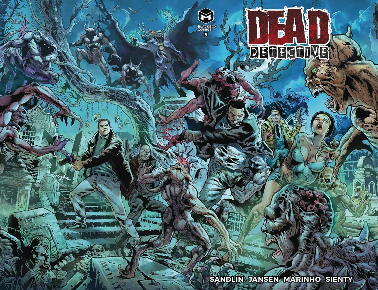 DEAD DETECTIVE #5 (OF 5) CVR A JANSEN (O/A) (C: 0-1-0)