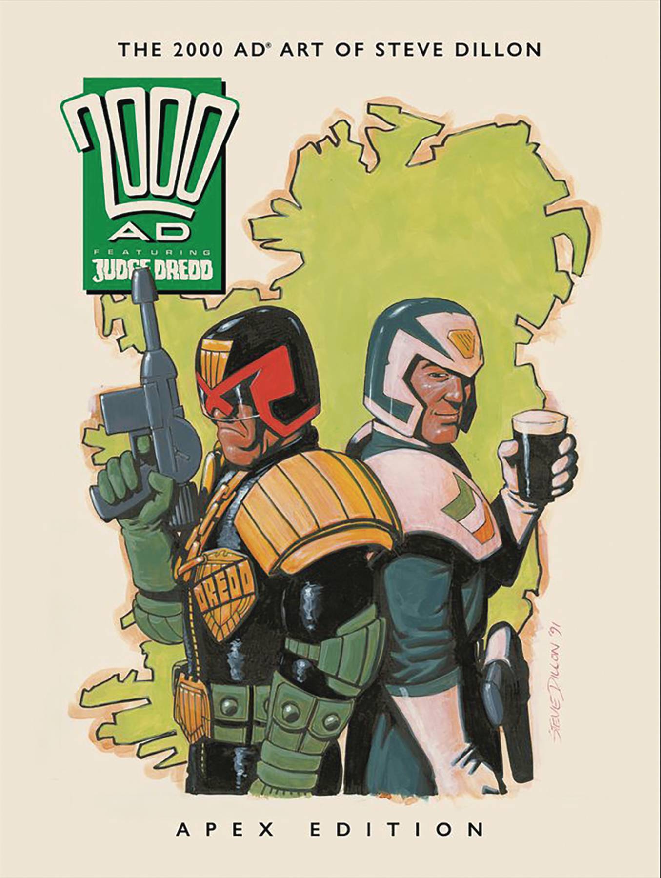 2000 AD ART OF STEVE DILLON APEX EDITION HC (O/A) (C: 0-1-2)