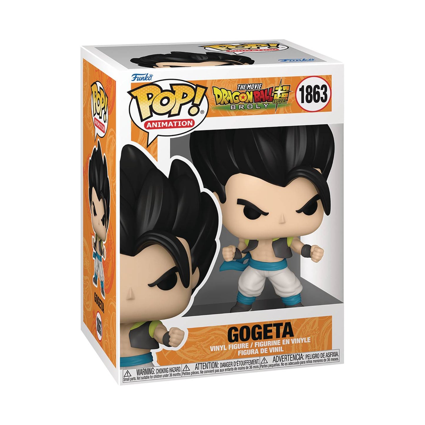 POP ANIMATION DRAGON BALL SUPER BROLY GOGETA W CH FIG (O/A)