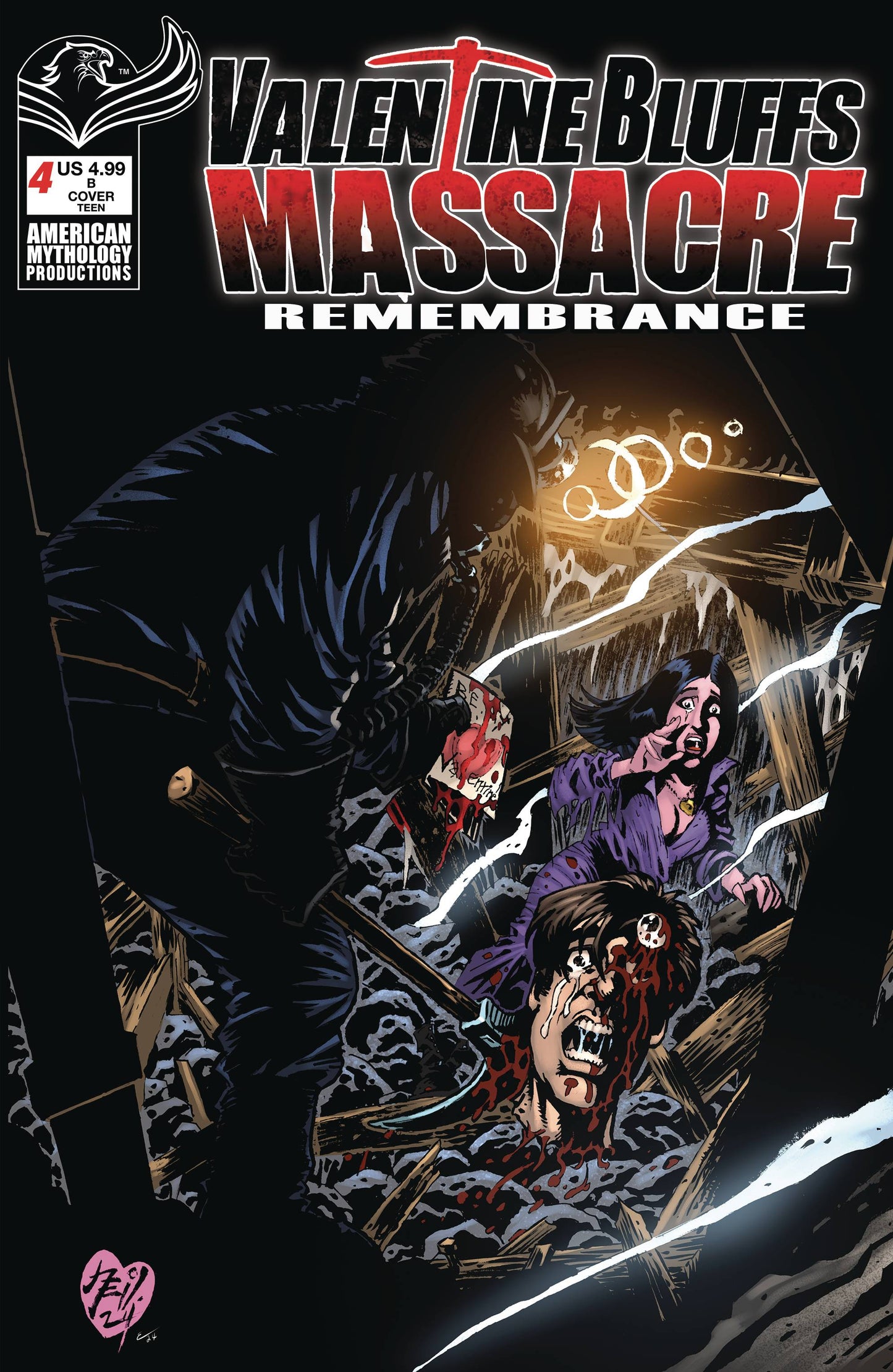 VALENTINE BLUFFS MASSACRE REMEMBRANCE #1 CVR B VOKES (O/A) (