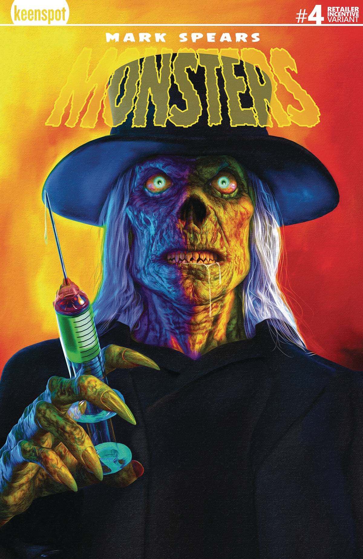 MARK SPEARS MONSTERS #4 CVR H 25 COPY FREE INCV (NET)