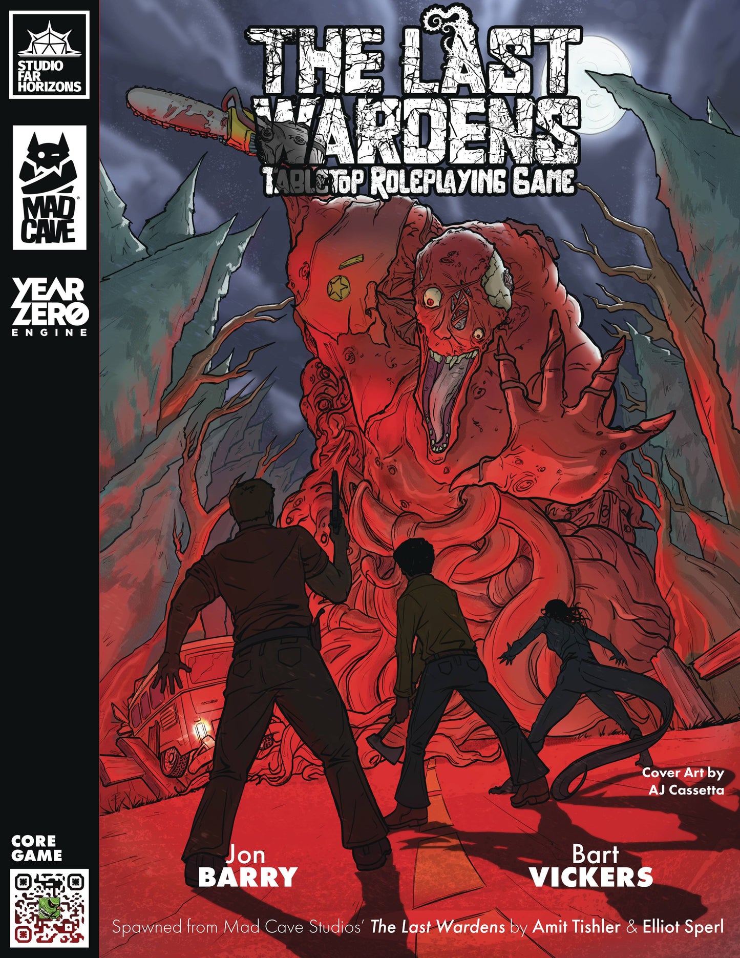LAST WARDENS TABLETOP RPG HC (MR) (C: 0-1-1)