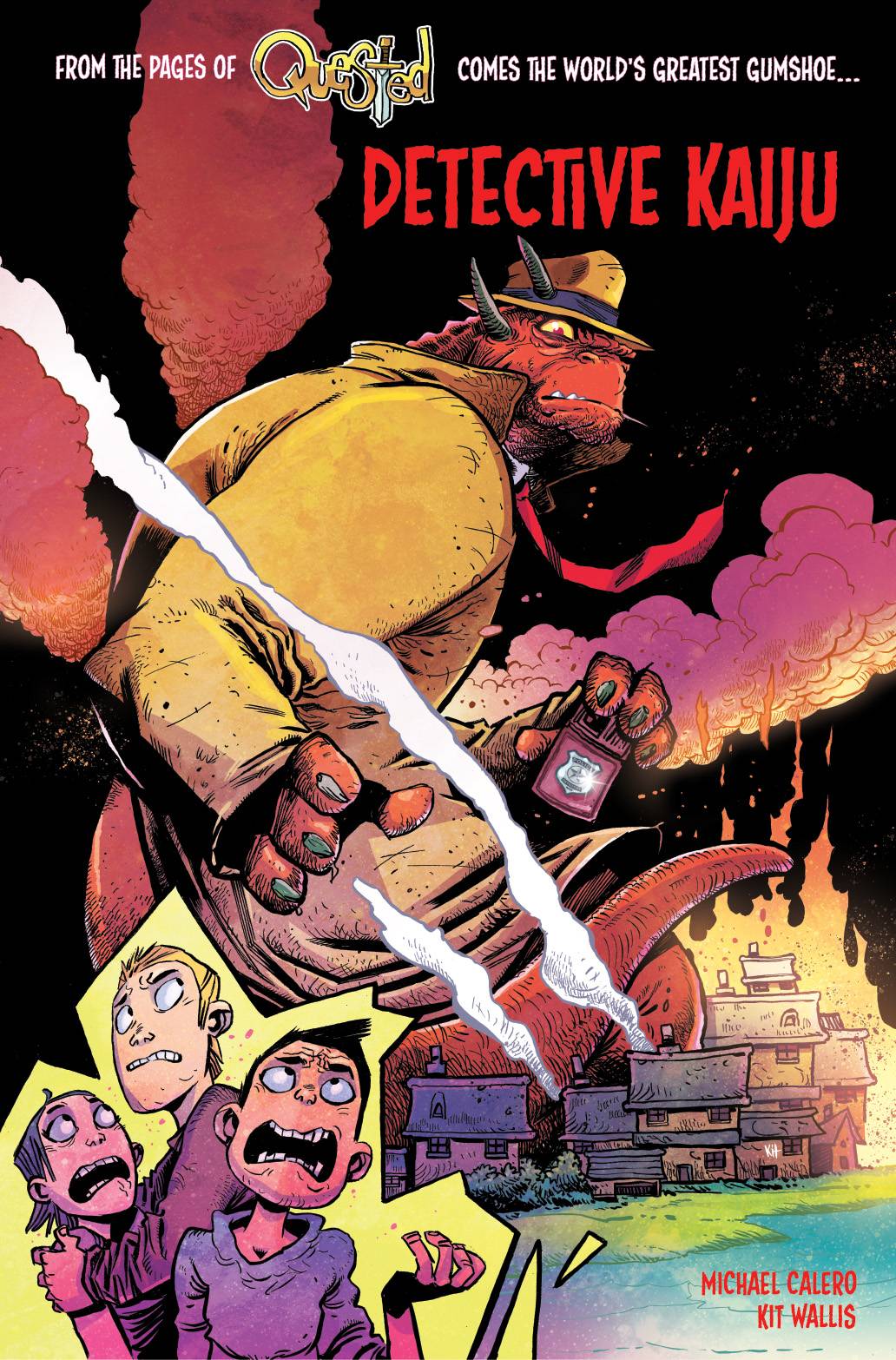 DETECTIVE KAIJU #1 (OF 4) CVR A WALLIS (RES) (MR)