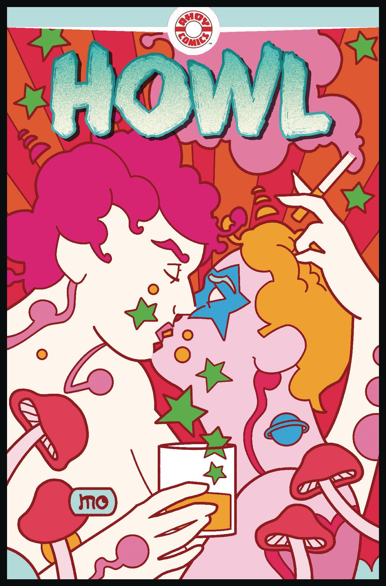 HOWL #4 (OF 5) CVR B 3 COPY INCV MAURICET PSYCHEDELIC (MR)