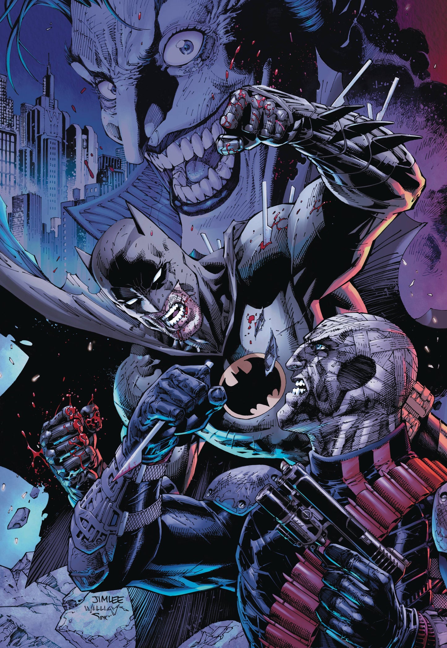 BATMAN #158 CVR B JIM LEE CONNECTING CSV 1 OF 2