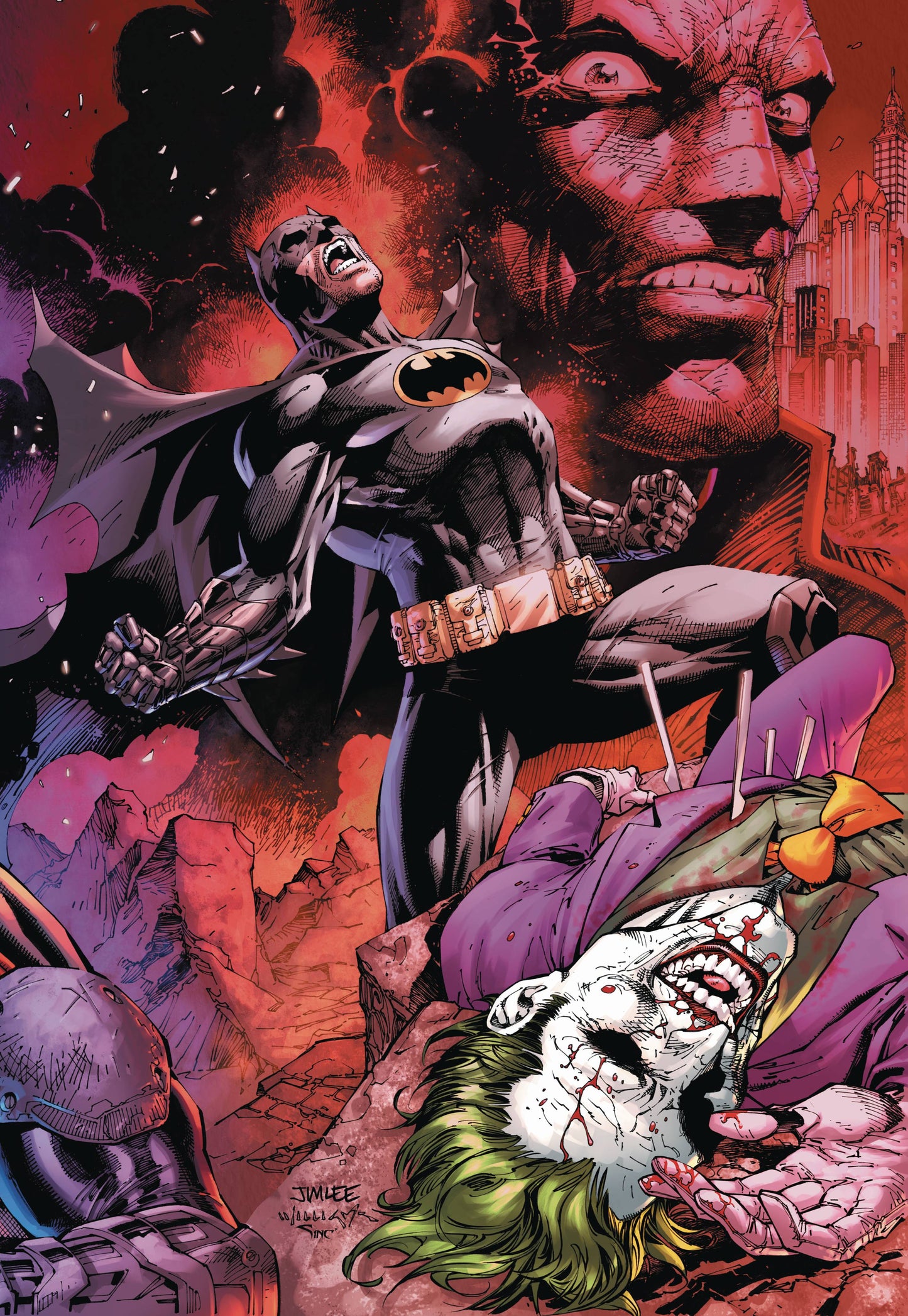 BATMAN #158 CVR C JIM LEE CONNECTING CSV 2 OF 2