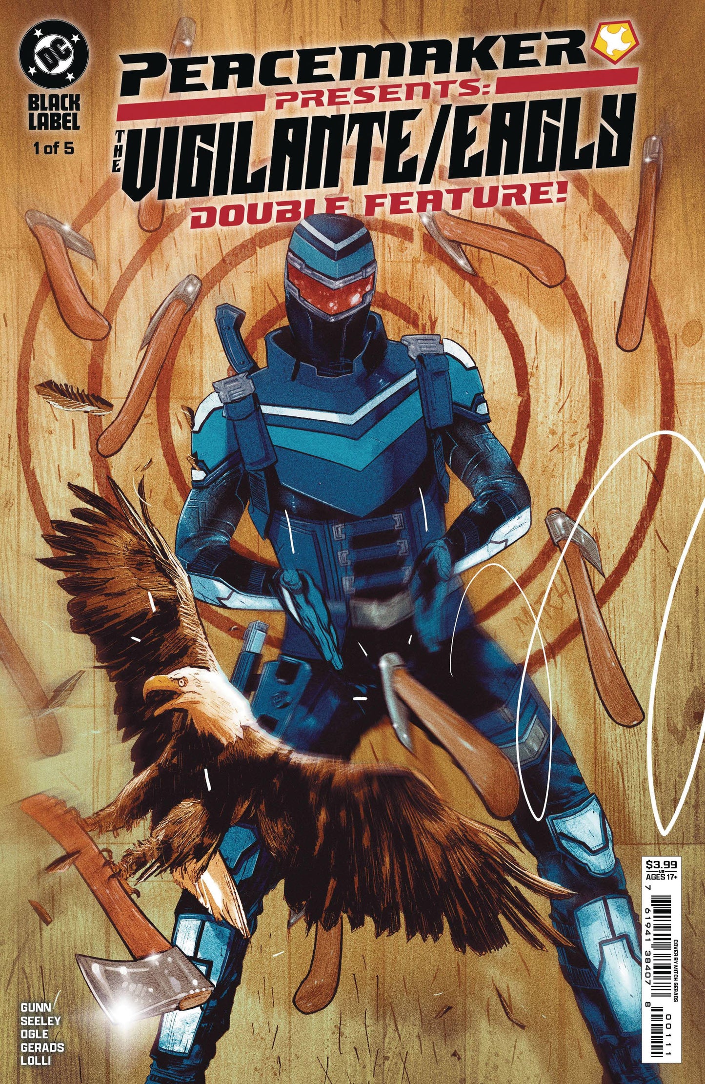 PEACEMAKER THE VIGILANTE EAGLY DBL FEAT #1 (OF 5) CVR A