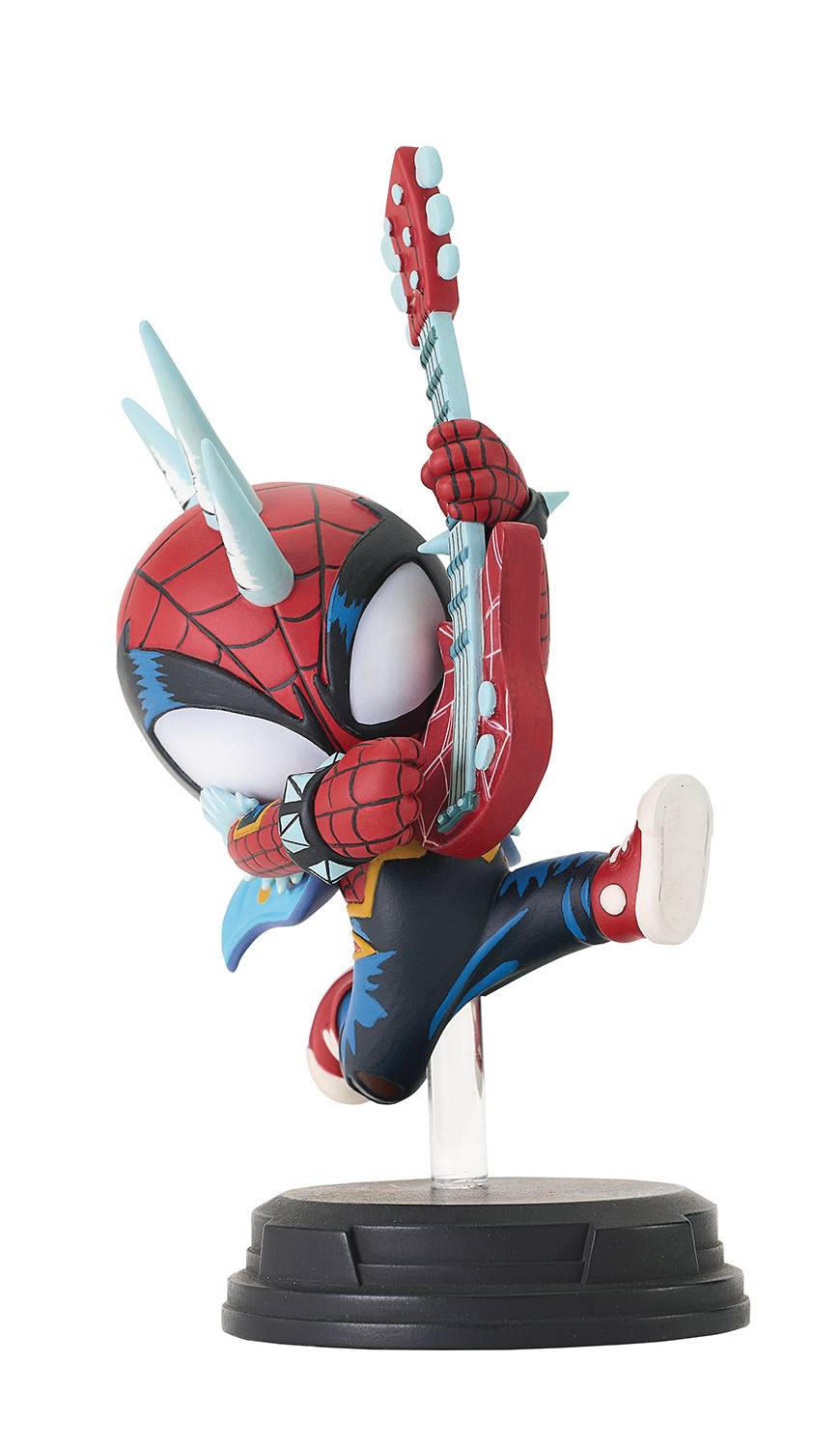 MARVEL ANIMATED STYLE SPIDER-PUNK STATUE (NET) 2025 arrival. Check for details