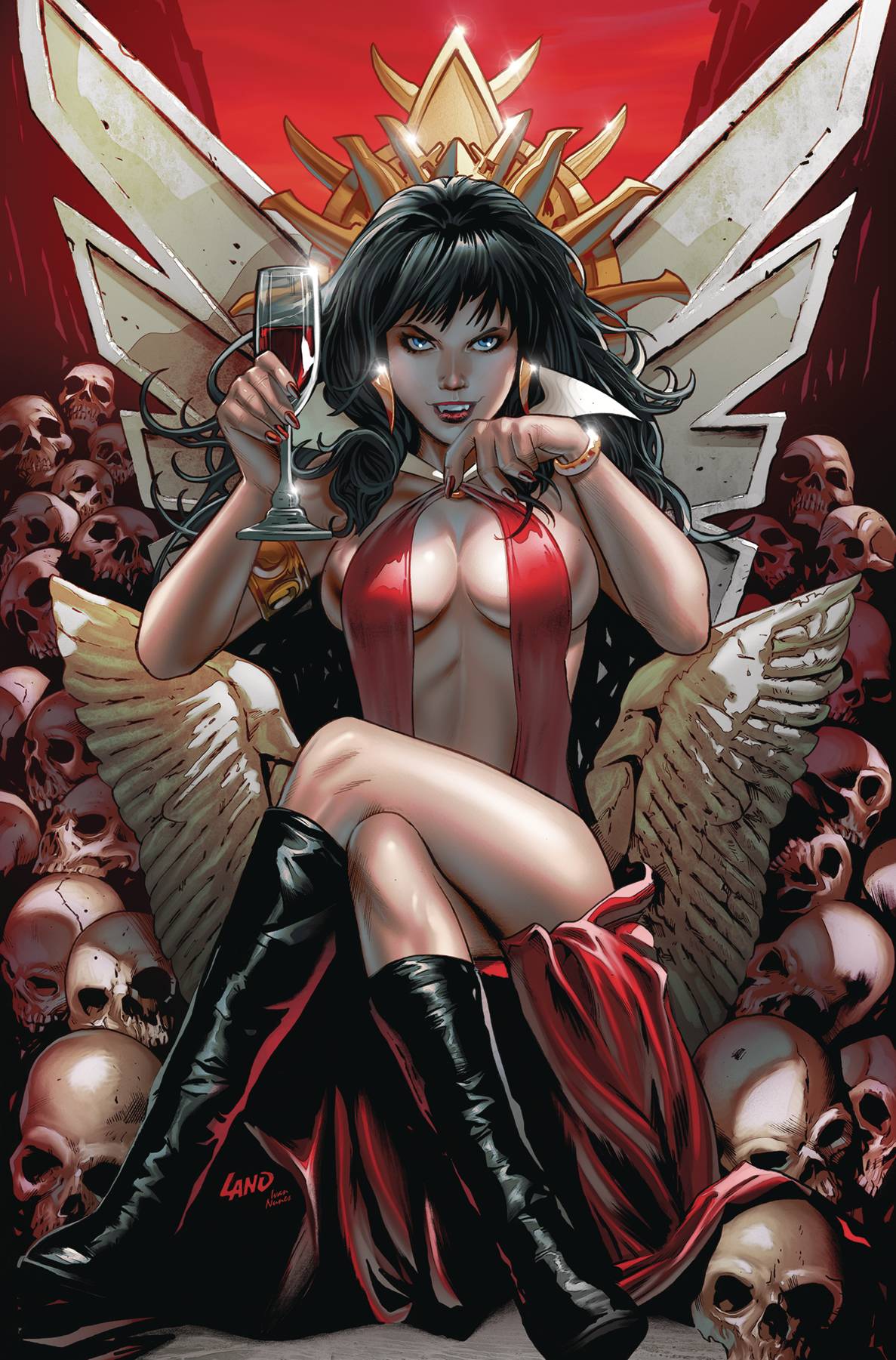 VAMPIRELLA (2025) #2 CVR V 25 COPY LAND VIRGIN (C: 0-1-2)