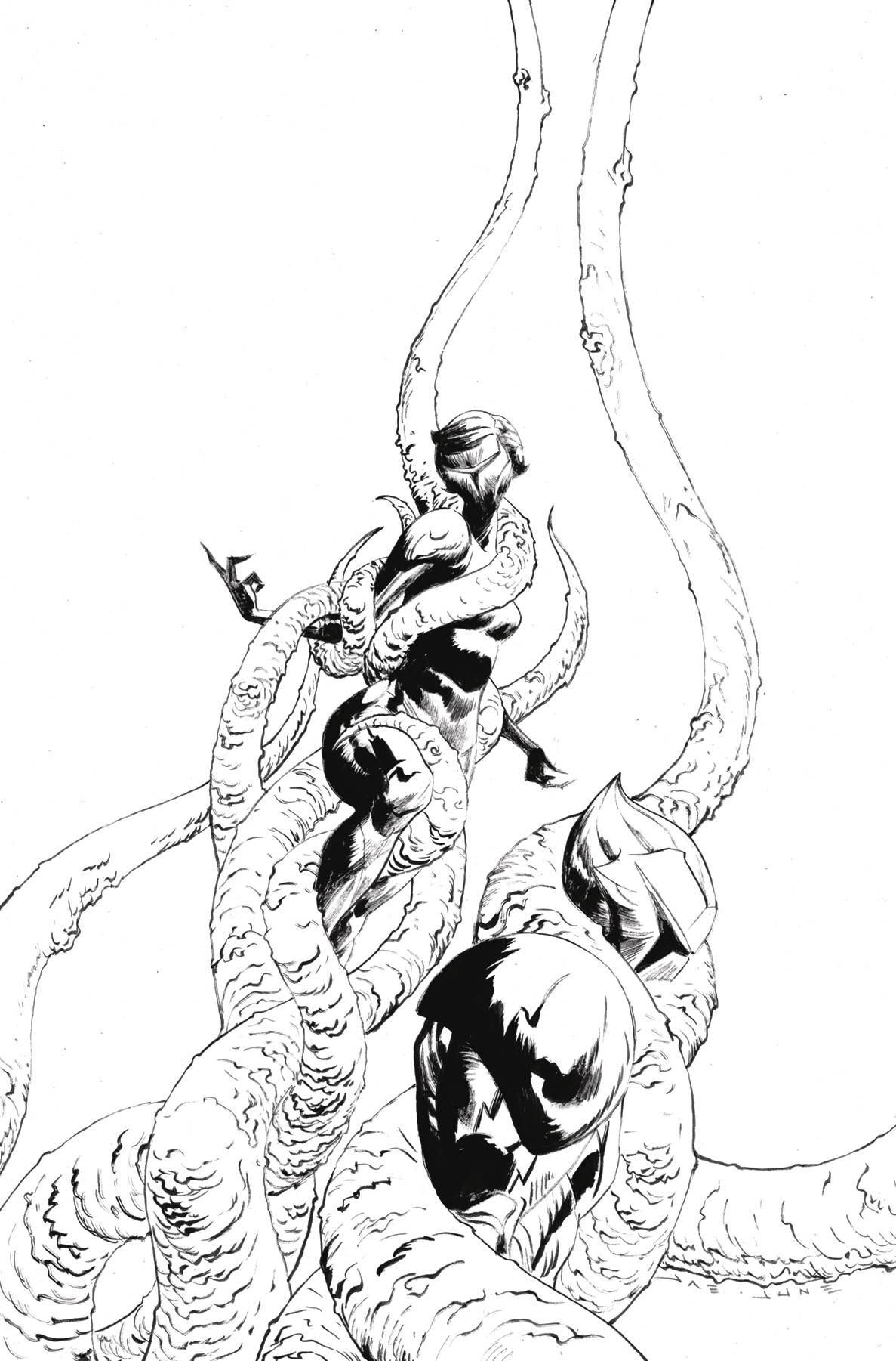SILVERHAWKS #4 CVR N 10 COPY INCV LEE LINE ART VIRGIN (C: 1-