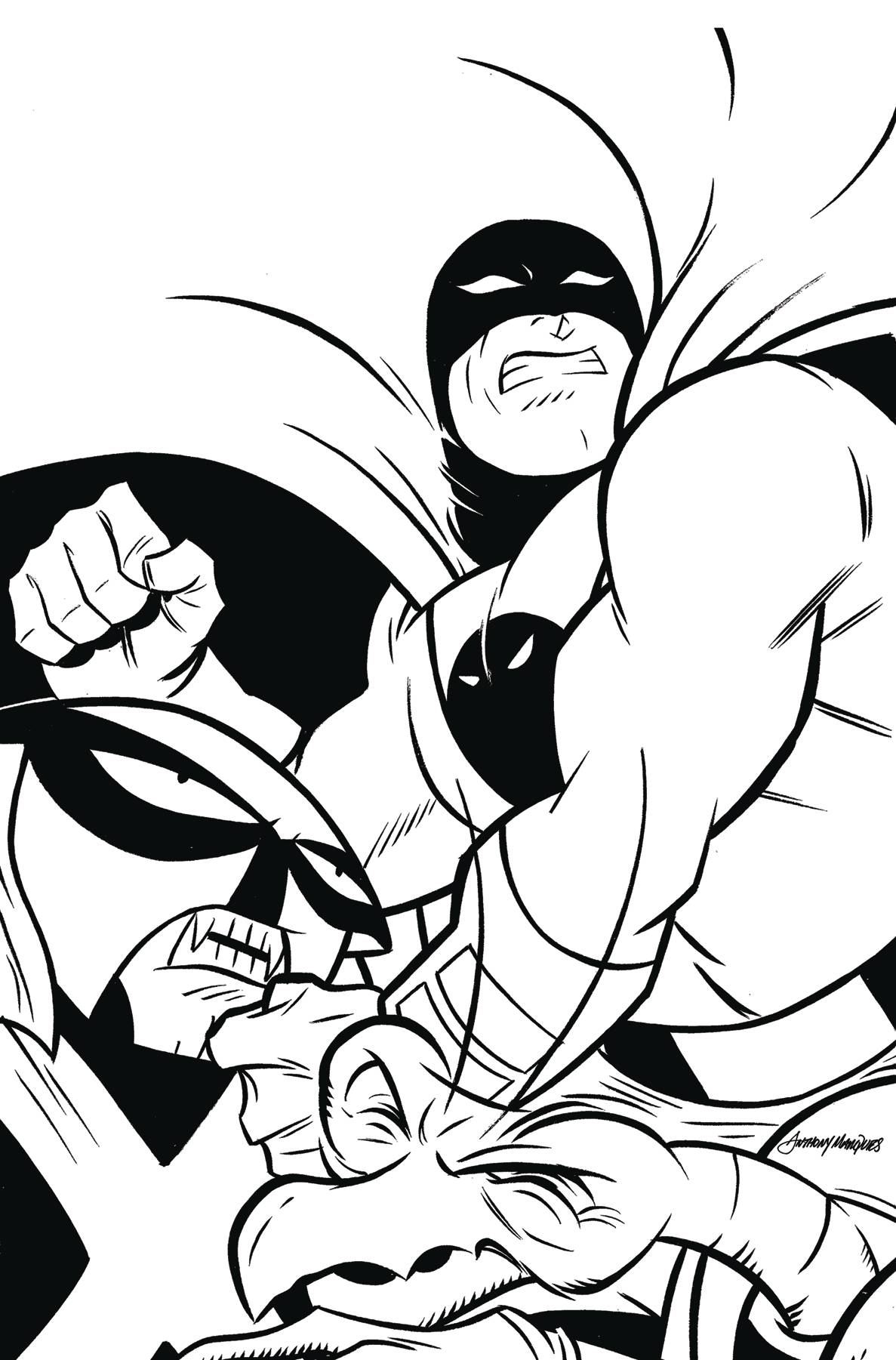 SPACE GHOST #12 CVR I 10 COPY INCV MARQUES LINE ART VIRGIN (