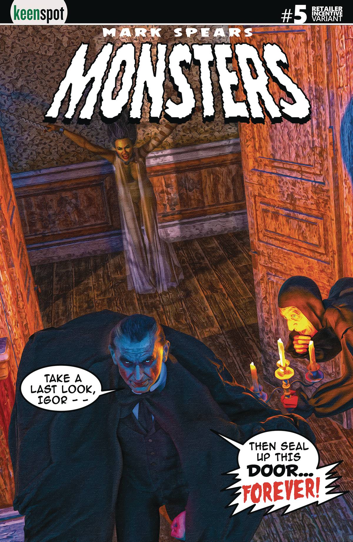 MARK SPEARS MONSTERS #5 CVR H 25 COPY FREE INCV (NET)