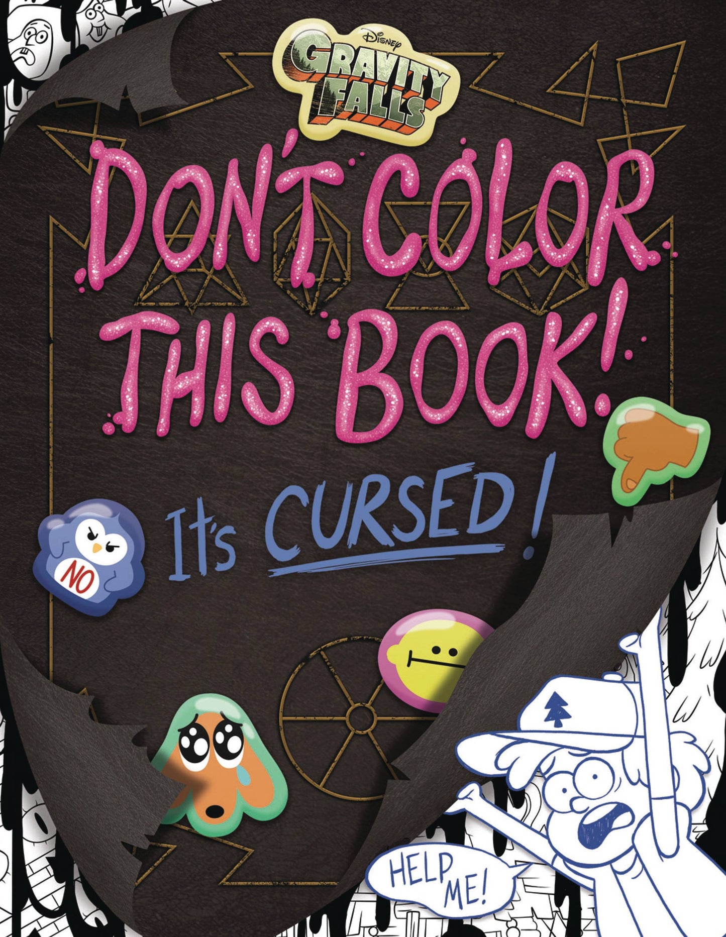 GRAVITY FALLS DONT COLOR THIS BOOK SC (C: 0-1-2)
