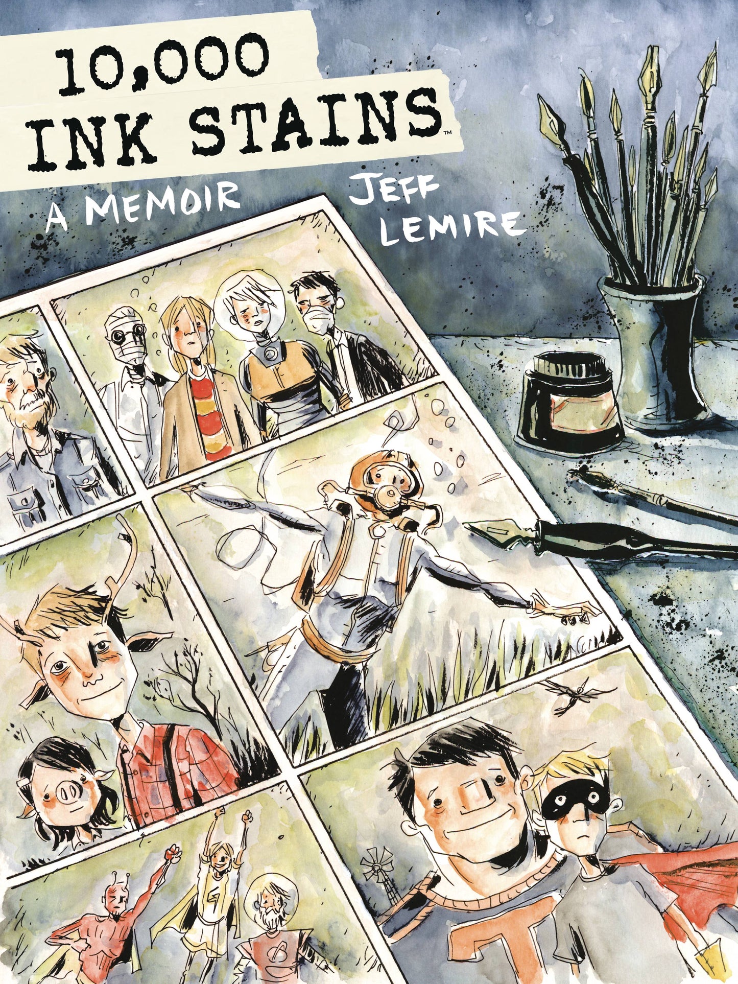 10000 INK STAINS A MEMOIR HC (C: 0-1-2)