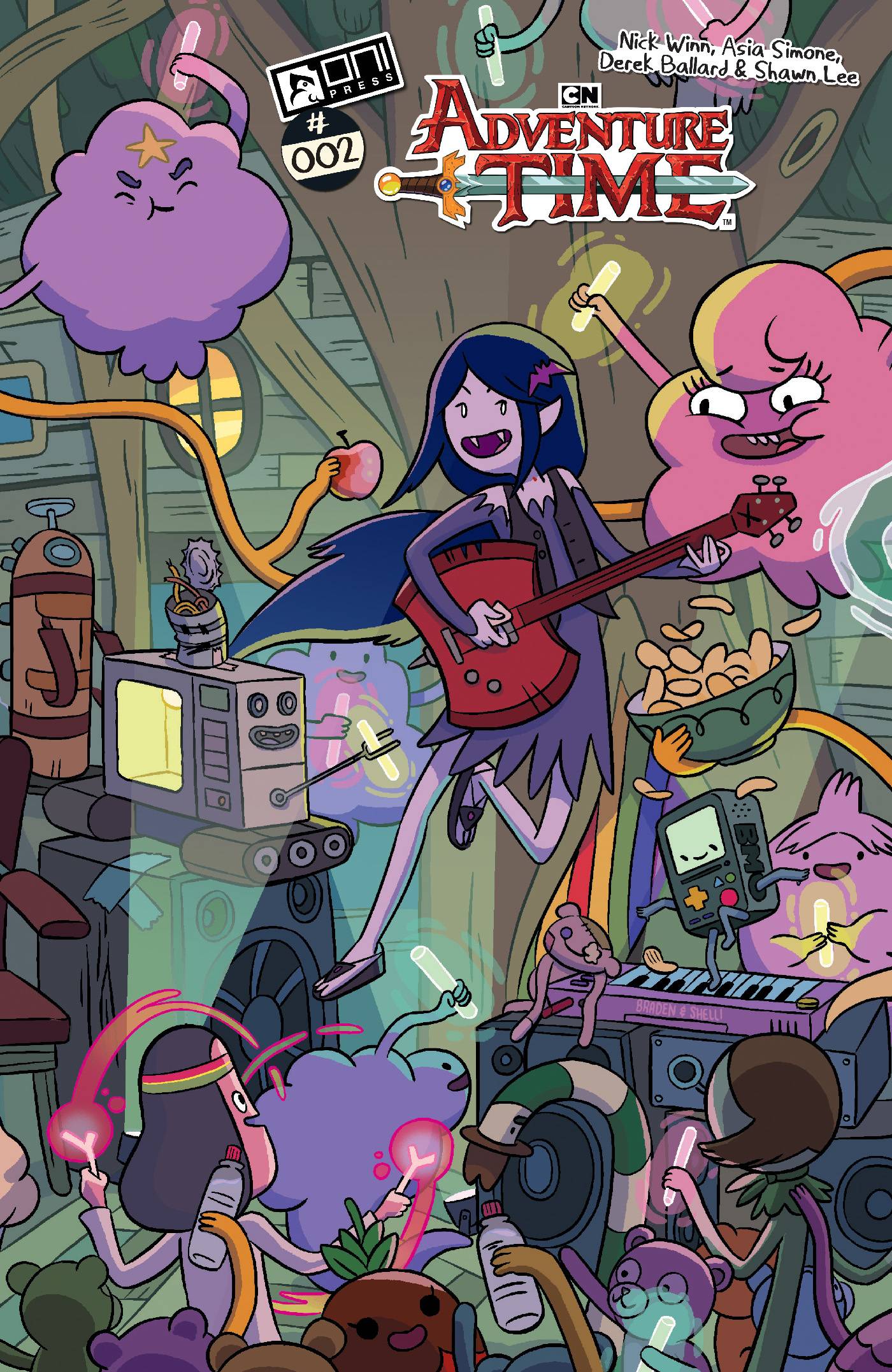 ADVENTURE TIME (2025) #2 CVR D 10 COPY INCV INTERLOCKING