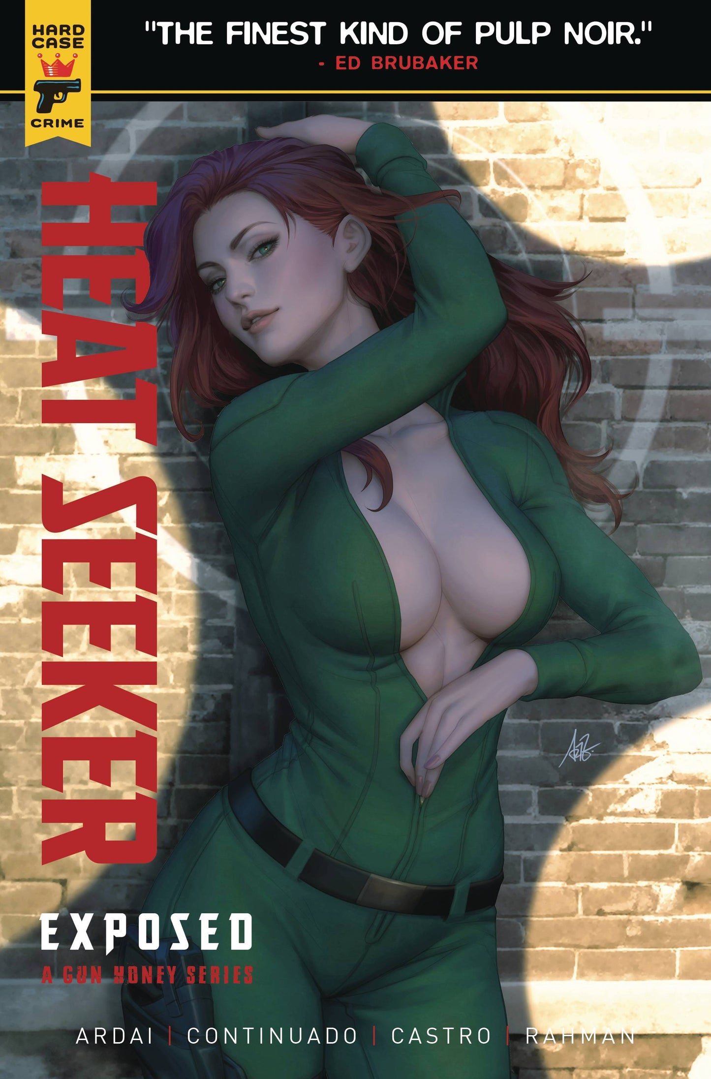 HEAT SEEKER EXPOSED GUN HONEY SERIES #1 CVR F ARTGERM FOIL (