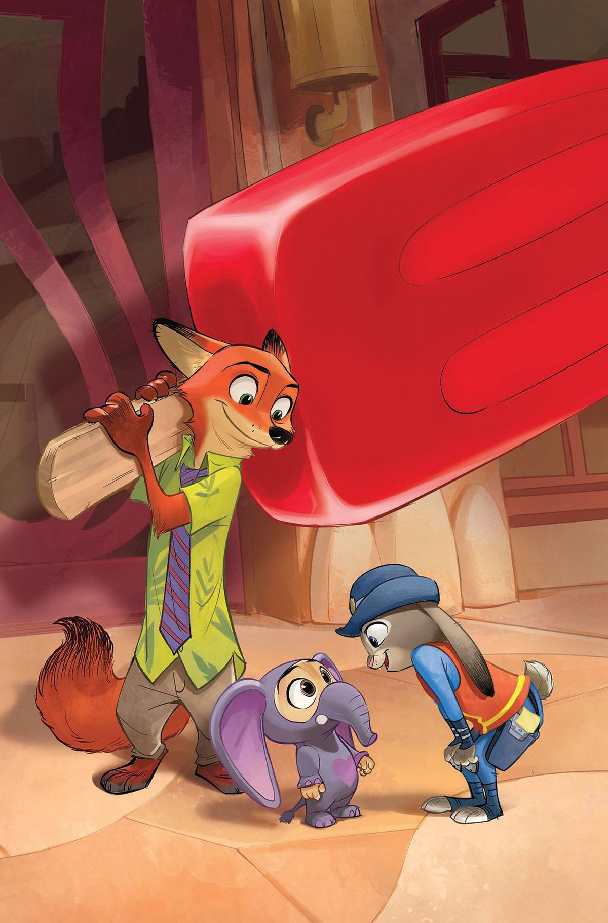 ZOOTOPIA #4 CVR G 10 COPY INCV STORYBOOK ART VIRGIN (C: 1-0-