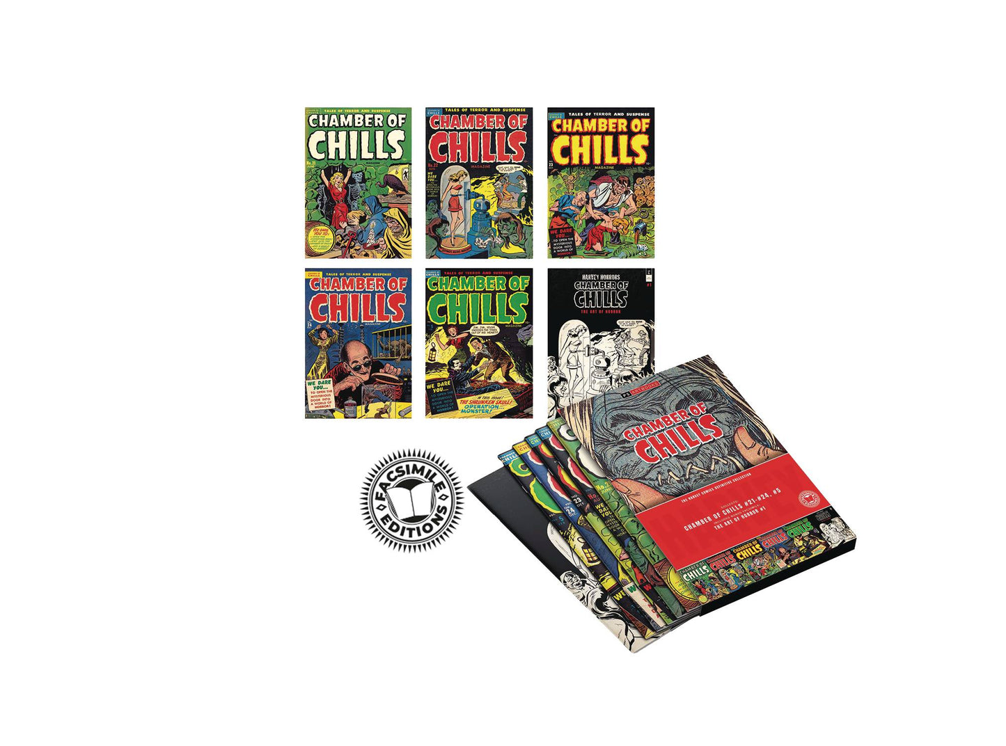 HARVEY CHAMBER OF CHILLS FACSIMILE SLIPCASE ED VOL 01 (C: 0-