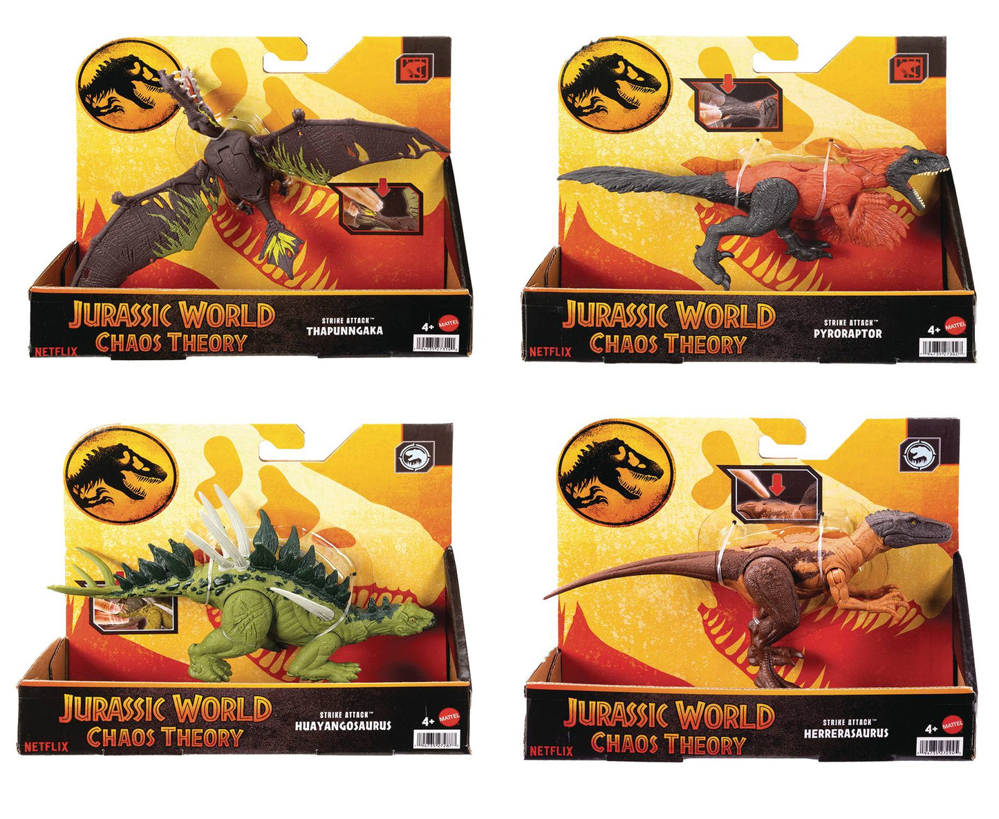 JURASSIC WORLD STRIKE ATTACK DINOSAUR FIG ASST (NET) (C: 1-1