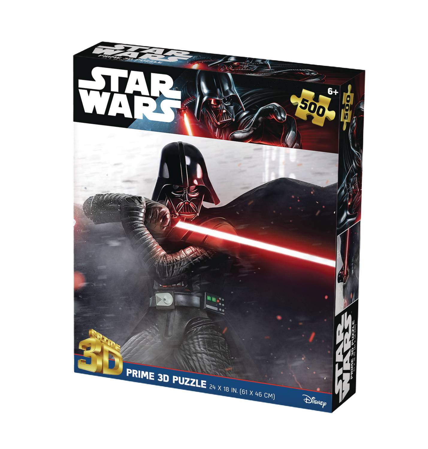 STAR WARS DARTH VADER 500PC 24X18 3D PUZZLE (NET) (C: 1-1-2)