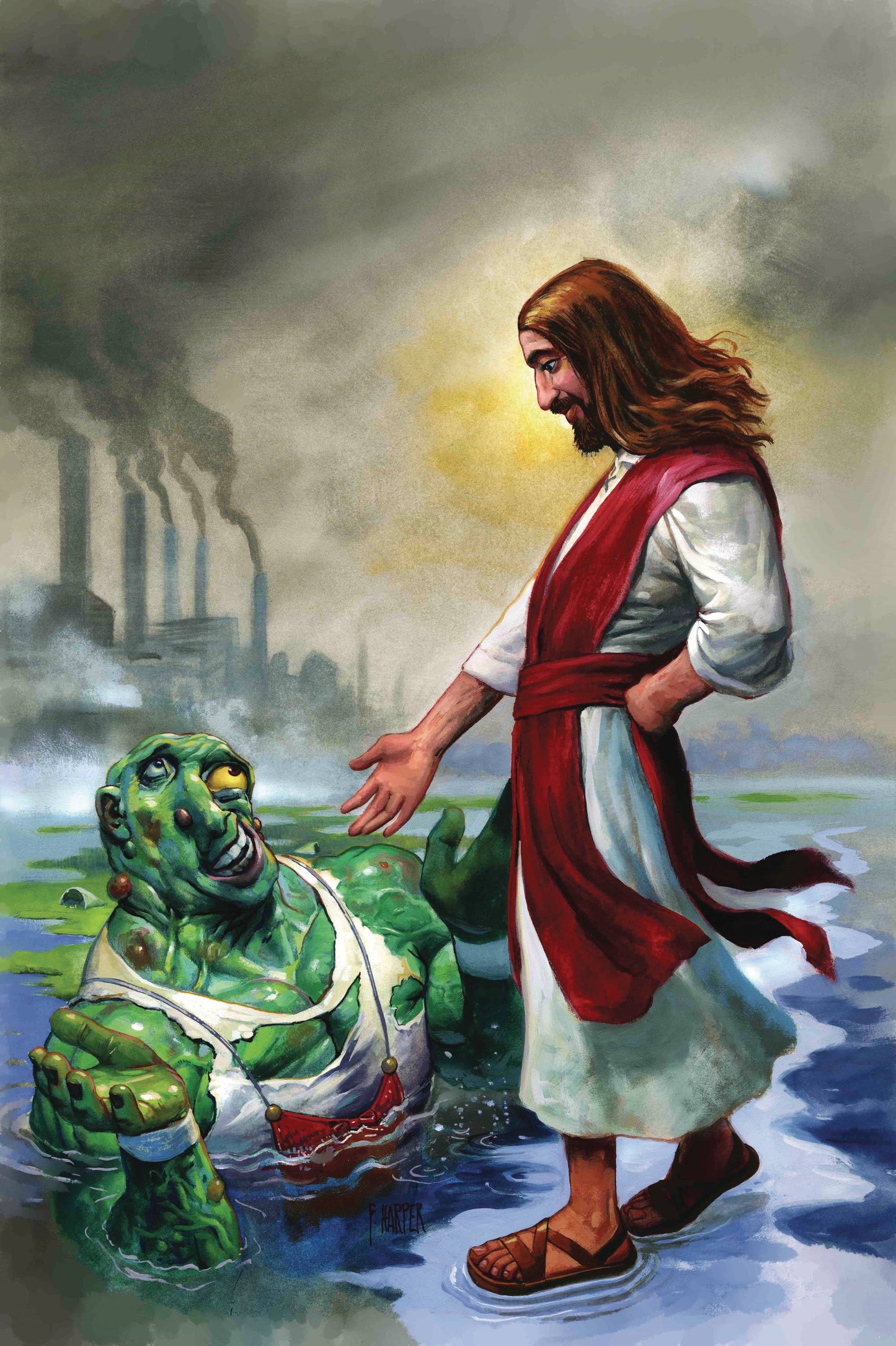 TOXIE TEAM UP #1 (OF 5) CVR C HARPER BAGGED W TC CARD (MR)