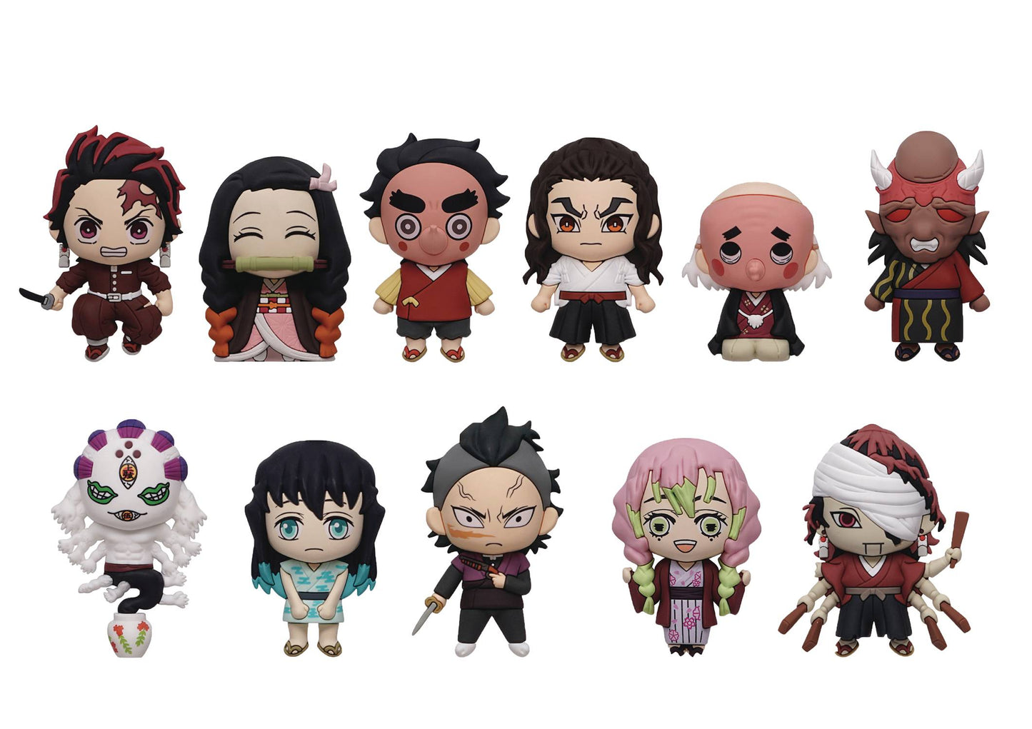 DEMON SLAYER S2 SERIES7 24PC 3D FOAM BAG CLIP BMB DS (NET) (