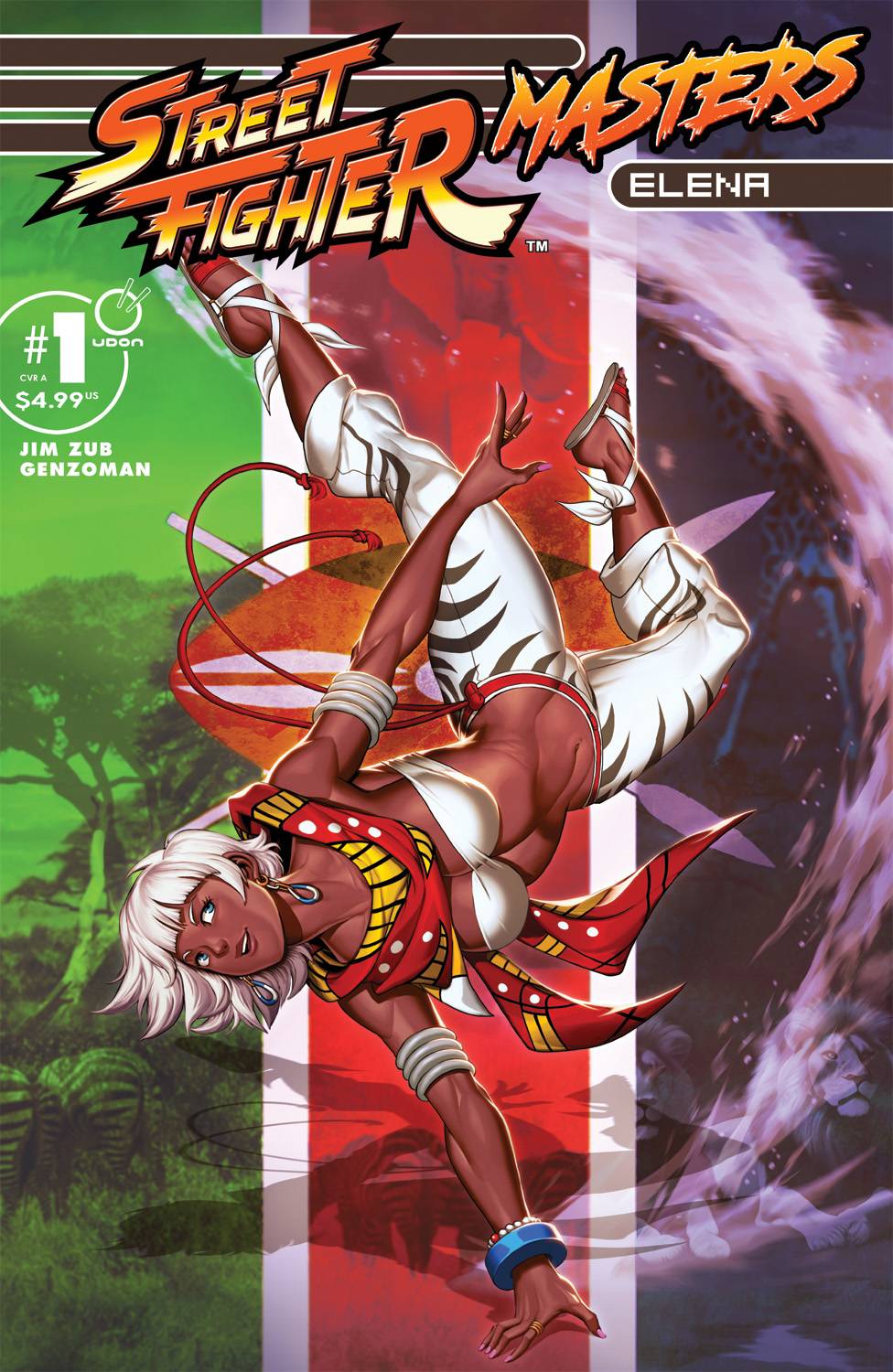 STREET FIGHTER MASTERS ELENA #1 CVR A GENZOMAN (C: 0-1-2)