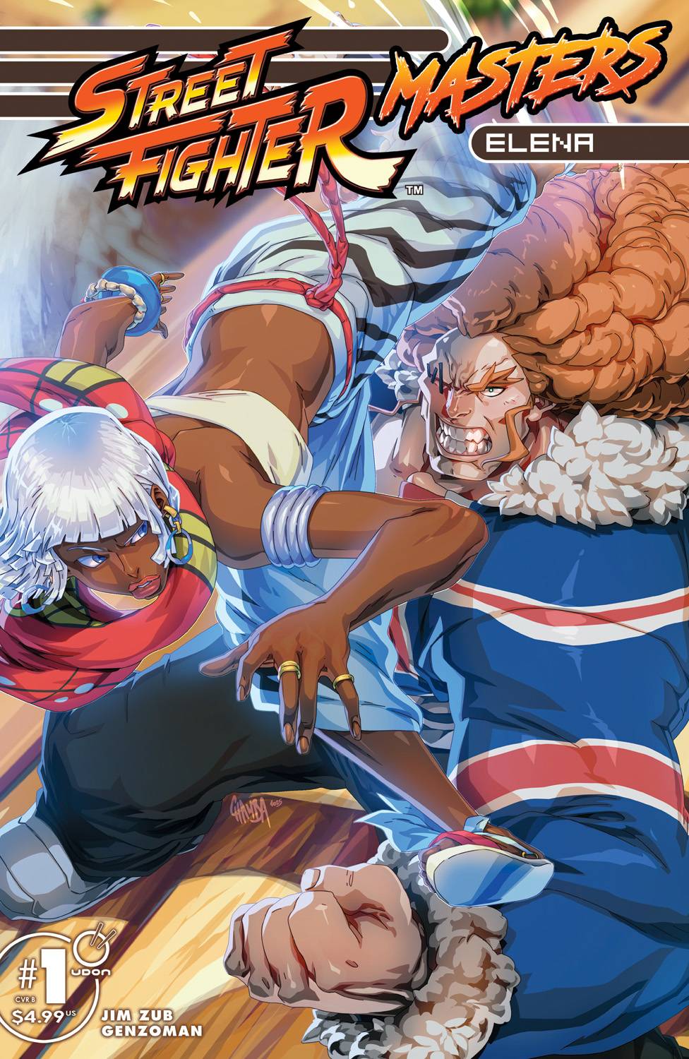 STREET FIGHTER MASTERS ELENA #1 CVR B CHAMBA (C: 0-1-2)